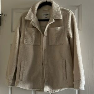 Off white Fleece jacket
